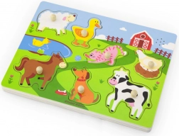 Drewniana układanka farma STUDO WOOD