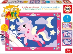 Malowanie po numerach: jednorożce EDUCA