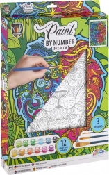 Grafix Malowanie Po Numerach: Lew, Płótno na Ramie 30x40 cm