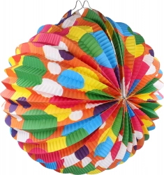 Papierowy lampion kula 25 cm