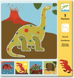 Szablony Dinozaury od Djeco
