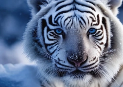 puzzle DINO biały tygr 1000 elementów