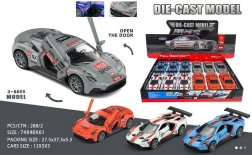 Metalowe auto na napęd wsteczny 12 cm