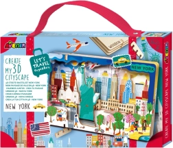 Drewniane puzzle 3D – panorama miasta NEW YORK