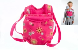 Materiałowa nosidełko-kangurka dla niemowląt i lalek 29 × 20 cm