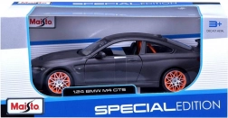 Metalowy model BMW M4 GTS 1:24 szary