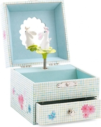 DJECO pozytywka z króliczkiem – zielona