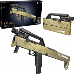 Składany piankowy karabinek FMG9 z wyrzutem łusek i latarką
