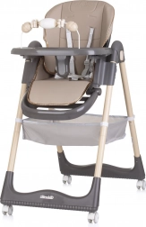 Chipolino krzesełko do karmienia First Spoon Macadamia