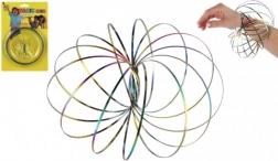 Magiczny krąg – metalowa tęczowa spirala
