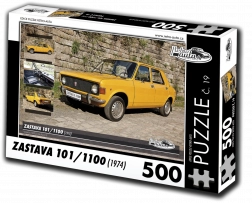 Retro-auta puzzle Zastava 101/1100 (1974) – 500 elementów