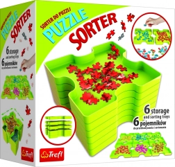 Sorter na puzzle z akcesoriami 6 pudeł Trefl