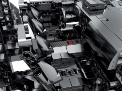 Klocki sportowy samochód M‑Sports, szary, 1356 elementów