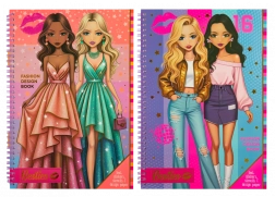 kreatywny zeszyt dla projektantek mody Besties