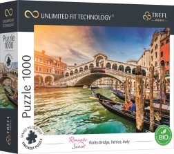 Puzzle TREFL UFT Romantic Sunset: Most Rialto w Wenecji, 1000 elementów