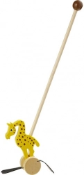drewniana żyrafa do pchania Nature Planet