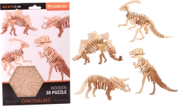 Drewniane puzzle 3D – dinozaur