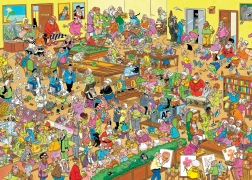 Puzzle JUMBO Jan van Haasteren – Dom spokojnej starości, 1000 elementów