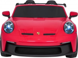 Dziecięcy samochód elektryczny Porsche 911 GT3 24V z dwoma siedzeniami – Czerwony