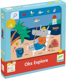 Gra dydaktyczna Djeco Eduludo Obs Explore