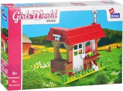 Klocki – dziewczęcy domek z 91 elementów