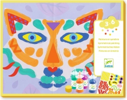 Symetryczne malowanie ze zwierzętami od Djeco