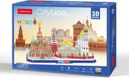 3D puzzle City Line Moskwa