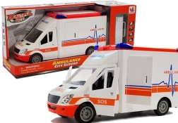Ambulans na baterie z noszami Dźwięk i Światło