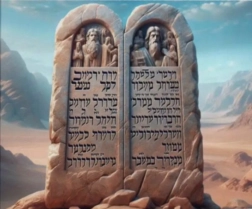 Malowanie diamentowe – kamienne tablice z pismem 30 × 40 cm