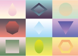 Puzzle geometria 1000 elementów CLOUDBERRIES