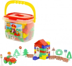 Klocki w kontenerze 52 elementy