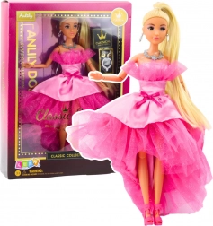 Lalka Anlily w różowej sukience