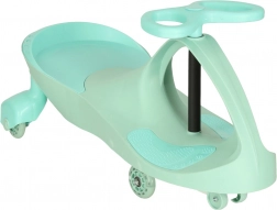 Grawitacyjny jeździk z świecącymi kołami LED – Miętowy