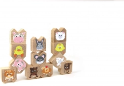Drewniana gra zręcznościowa – zwierzęta domowe