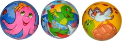 Dziecięca piłeczka ze zwierzątkami 9 cm