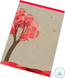 Liniowany notes A5 PAPÍRNY BRNO, 50 kartek