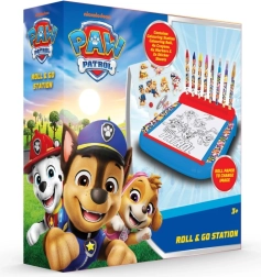 Stojak z kolorowankami PAW PATROL i farbami