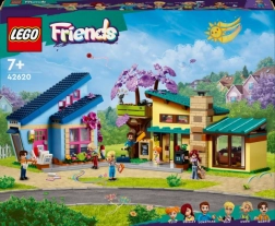 LEGO Friends rodzinne domy Olly’ego i Paisley