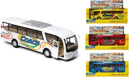 Metalowy autobus z napędem Pull Back Kinsmart