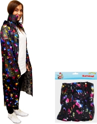 Płaszcz czarodzieja 120 cm z nadrukiem dyni