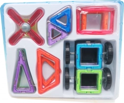 Magnetyczna klockownica dla dzieci – 36 elementów