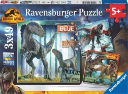 Ravensburger puzzle Jurassic World: Dominion 3×49 elementów