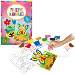 Obrazy z piasku Wróżka, Kwiaty