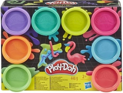 Play-Doh neonowy zestaw ciastoliny 8-Pack