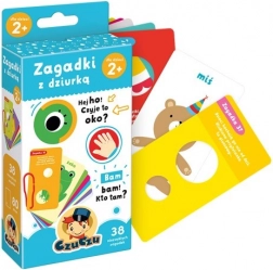 CzuCzu zagadki z wizjerem książeczka 2+