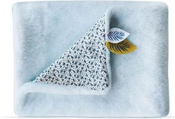 dziecięcy pluszowy kocyk koala Yoca 70 × 100 cm niebieski