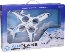 RC dron samolot zdalnie sterowany 2,4 GHz 31 × 28 × 6 cm - 1 sztuka