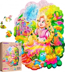 Woodlika drewniane puzzle Księżniczka Amelia 120 elementów
