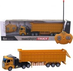 Zdalnie sterowana ciężarówka ze światłem