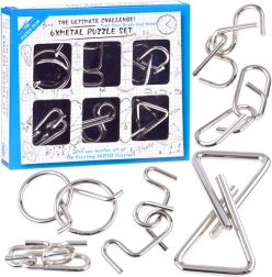 metalowe łamigłówki logiczna zagadka